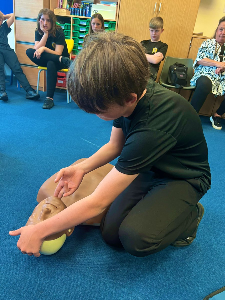 🚑 First aid Fridays 🚑

Thank you so much to <a href="/WelshAmbPECI/">Patient Experience & Community Involvement Team</a> <a href="/WelshAmbulance/">Welsh Ambulance</a> 
<a href="/MaestegCFR/">Maesteg Community First Responders</a> 

A morning well spent learning some valuable life saving skills. 

<a href="/SJNMaestegALN/">Mrs John</a> <a href="/MaestegMAC/">Maesteg Alternative Curriculum - Mr James</a> 

#firstaidfridays #lifesavingskills #firstaiders #uppamac