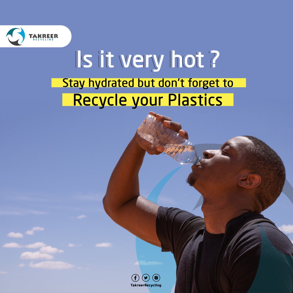 Takreerecycling's tweet photo. Stay Hydrated🥤
Reuse 🔄
Recycle ♻️

#TakreerRecommends
#TakreerRecycling https://t.co/ejxc3OG3vi