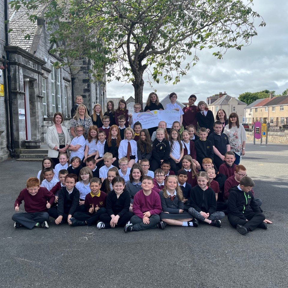 nhsfife's tweet photo. A heartfelt thank you to the amazing pupils, parents and teachers at @keltyps for their incredible fundraising efforts. Through their Enterprise Project and some sponsored runs, an amazing £3,155 was raised for our Children's Ward at the Vic. 💙 https://t.co/QSqcJRXtqi