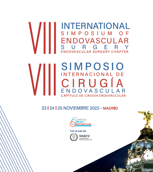 📢 Ya tenéis disponible en nuestra web el Avance del Programa Científico del VIII Simposio Internacional de Cirugía Endovascular que se celebrará en Madrid del 23 al 25 de Noviembre!!!