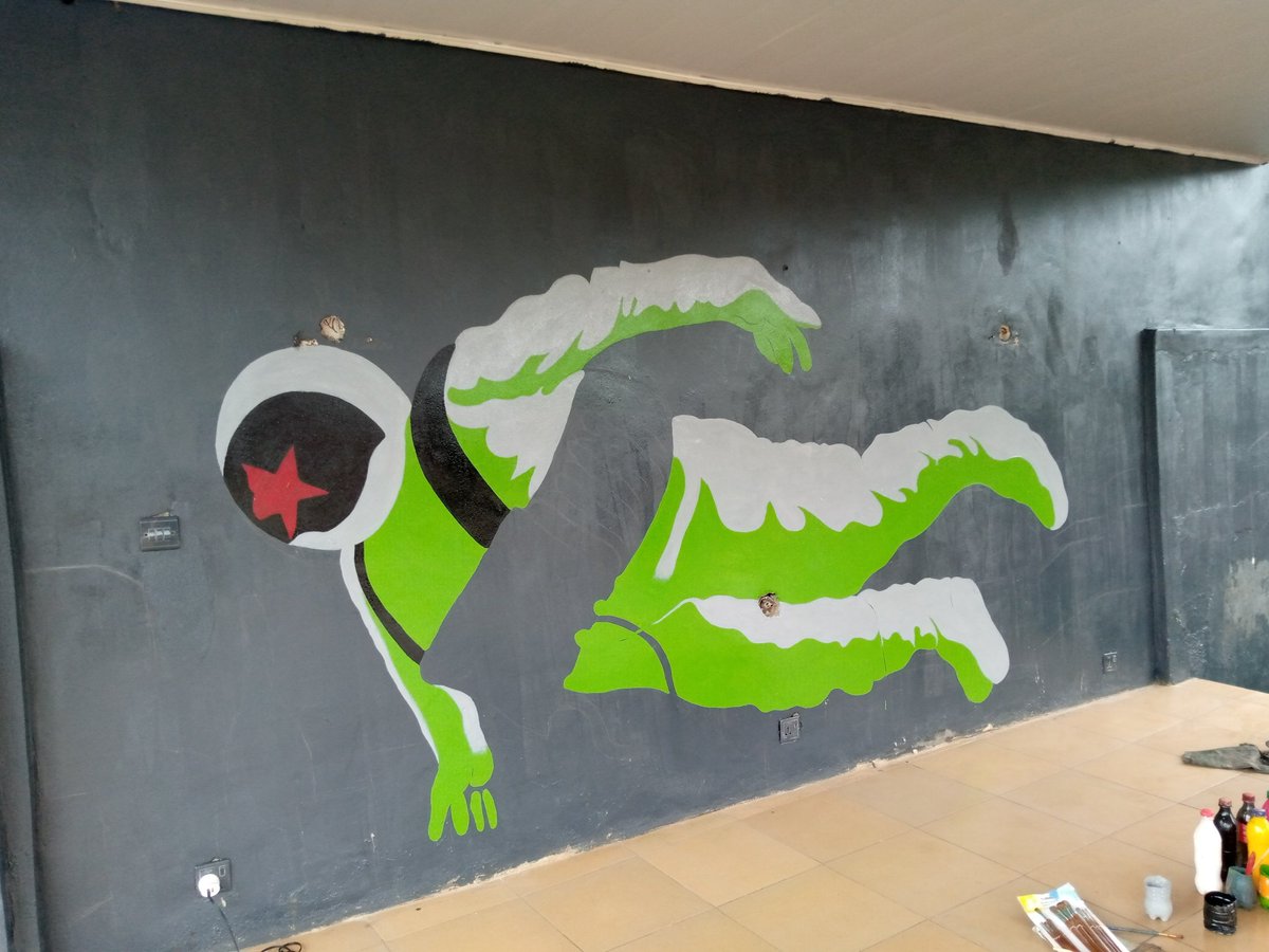 horlarjosh's tweet photo. ASUU gave me more time to master my mural craft/skill, I pray this gets the recognition it deserves https://t.co/GwBPFY9kl0