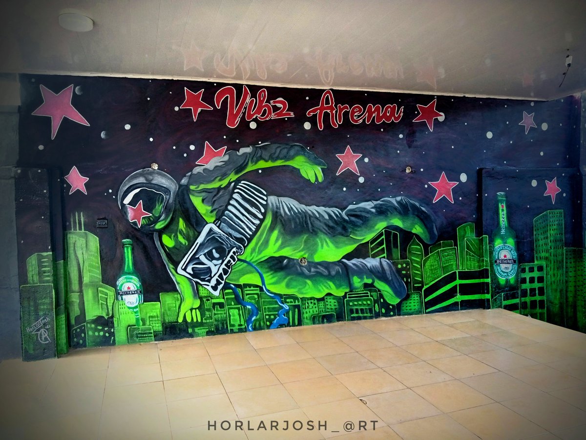 ASUU gave me more time to master my mural craft/skill, I pray this gets the recognition it deserves