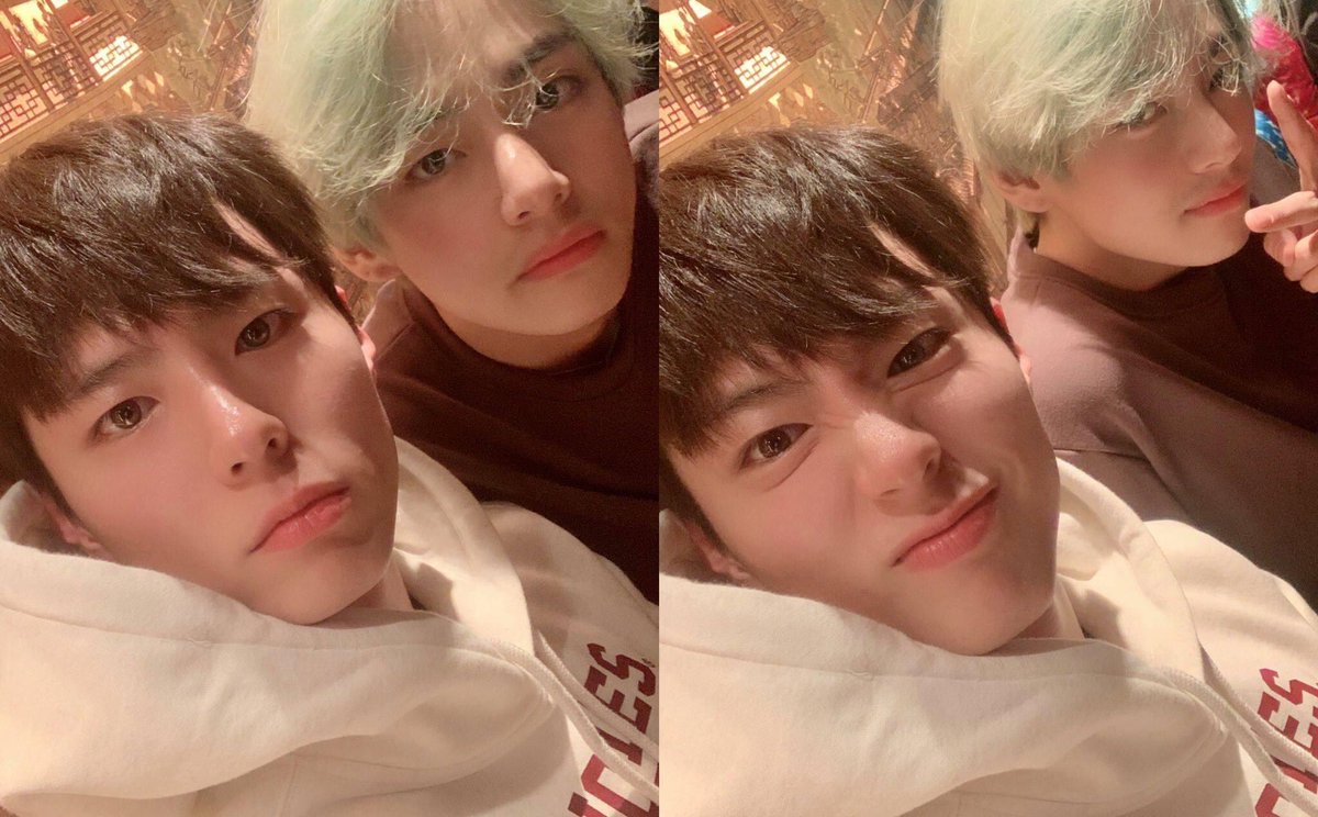 Chồng Bogum giữ Taehyung giùm em 😘 iu