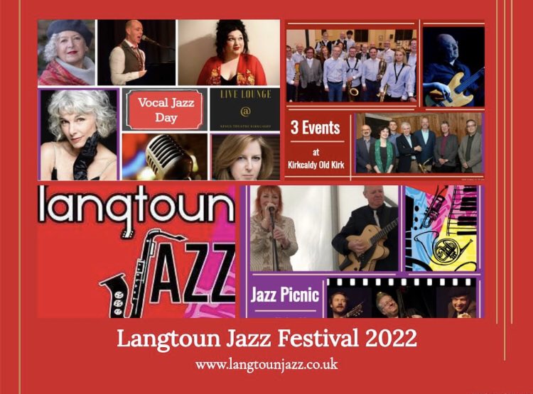 If you’re venturing to the Kingdom of Fife this weekend, please check out #LangtounJazzFestival Tickets here or on the door langtounjazz.co.uk/festival-2022/