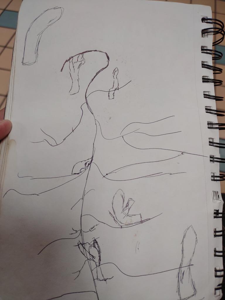 MutantMystery's tweet photo. Little ghostie friends playing doodle after work. https://t.co/A2f3cAcUOf