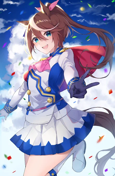 テイオー!

#ウマ娘 #イラスト 