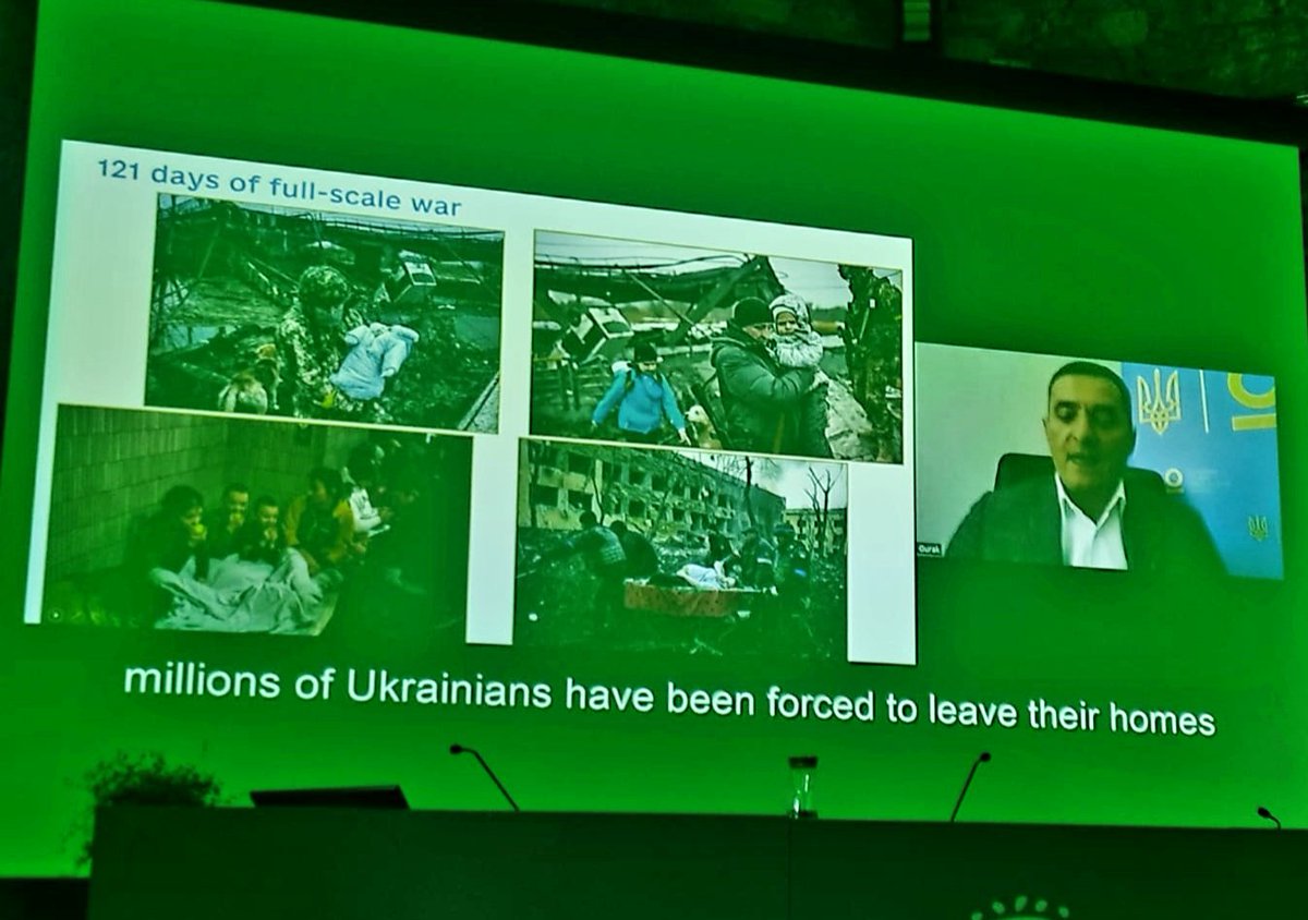Mr Ruslan Gurak talking at the <a href="/SiciIn/">SICI-School Inspectorates</a> workshop about the situation in Ukraine. Really moving!
#education