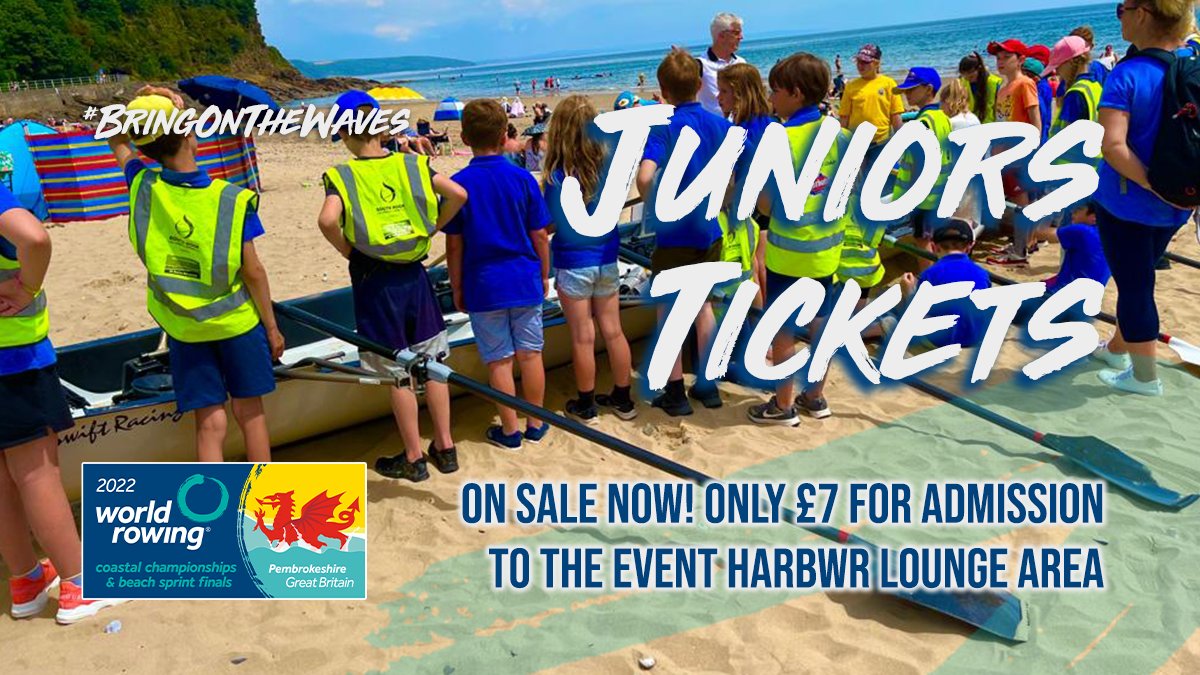 We're delighted to announce the launch of the sale of #Junior tickets from immediate effect! 😁
Junior tickets are available to children between the ages of 3 and 13, and must be accompanied by adults.
🌐 bit.ly/3ykhG0S
#BringOnTheWaves 🌊🌊🌊