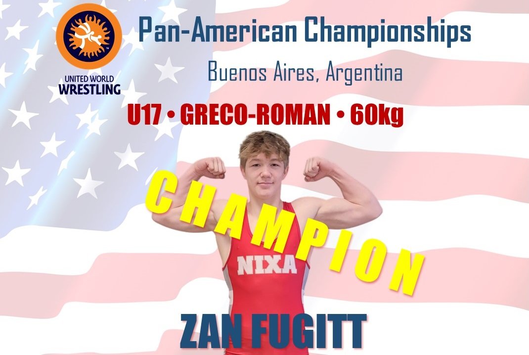 Zan Fugitt (60kg) at U17 Pan American Championship in Buenos Aires, Argentina. 

Pan AM Champion! 

<a href="/missouriwrestle/">Missouri Wrestling</a> <a href="/MissouriUSAW/">MO USA Wrestling</a> <a href="/OU_Wrestling/">Oklahoma Wrestling</a> <a href="/nixaathletics/">Nixa Athletics</a> <a href="/USAWrestling/">USA Wrestling</a>