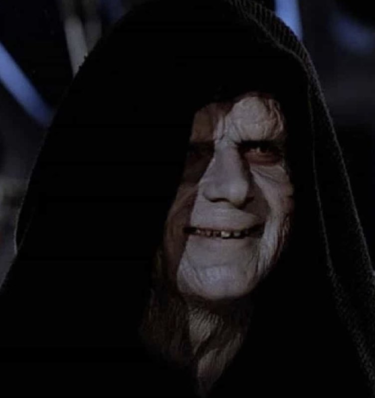 DuhanOndul's tweet photo. Sith tarikatının son lideri, değerli alim, mutasavvıf ve ömrünü Sith ilminin yayılması için harcamış imparator Darth Sidious’u sevgi, özlem ve rahmetle anıyor, tüm müritlerine sabır ve dayanma gücü veriyorum. https://t.co/PMY3Gyhx6f