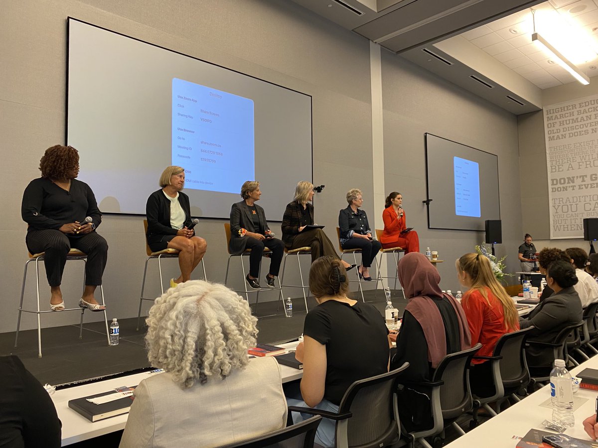 IlliniAD's tweet photo. Grateful today to be surrounded by strong, influential, insightful, driven women as the @bigten continues our Title IX 50th anniversary celebration as part of the @bigten Women’s Leadership Summit. Awesome leaders, present and future, in this room! #T950 💪 https://t.co/btV6NtRGoh