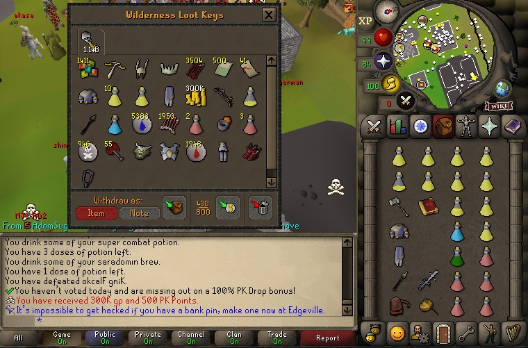 Sos OSRS tweet media