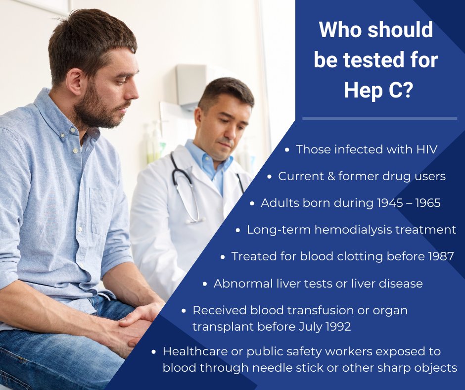 _PremierMedical's tweet photo. Men are less able than women to fight off the hepatitis C virus once they’ve contracted it. Many also don't show symptoms, so knowing who should be tested is important. https://t.co/j4fS9sMzHJ

#PMLS #MensHealthMonth #HepatitisC #HCV #infectiousdisease #medicaldiagnostics #health https://t.co/QrPNSpRa4h