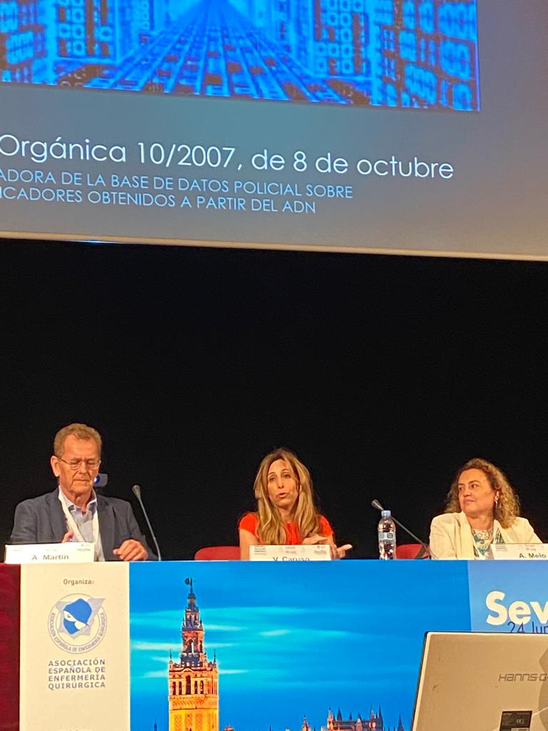 AeeqSpain's tweet photo. ☑️ Llegamos a la ultima sesión de las Jornadas, donde hemos podido aprender la importancia del Protocolo #MLuq
☑️ Turno de hablar de: Ley Orgánica de Protección de Datos de Carácter Personal, Etica Asistencial y Diligencias de Investigación
@HUVMacarena #enfermeraquirurgica https://t.co/3wW4xeYhP6