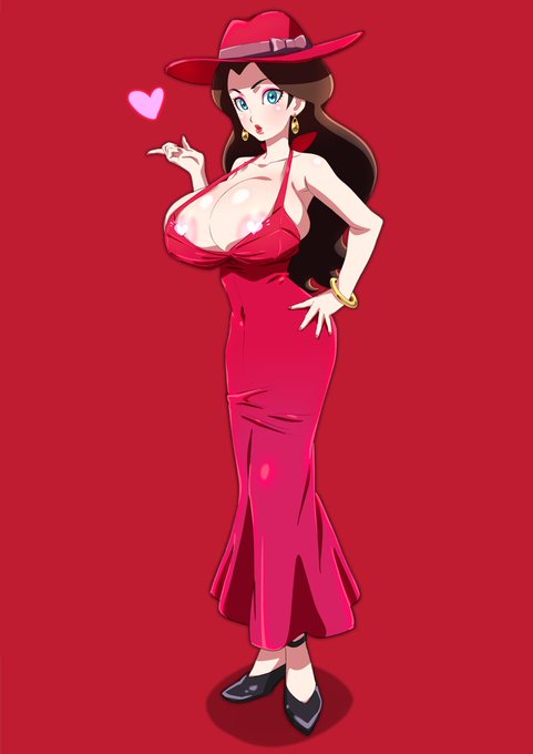 ポリーン市長。はみ出し差分。
ハート無しはpixivで。
https://t.co/vKwuXpQSz0 