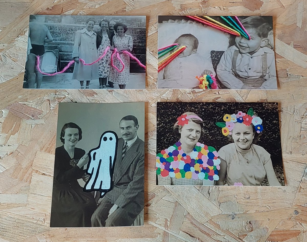 Set of four art prints (Not PG) now available from our #TwinMadeVend <a href="/CorpMarketCdf/">The Corp Market</a> #Cardiff #Art