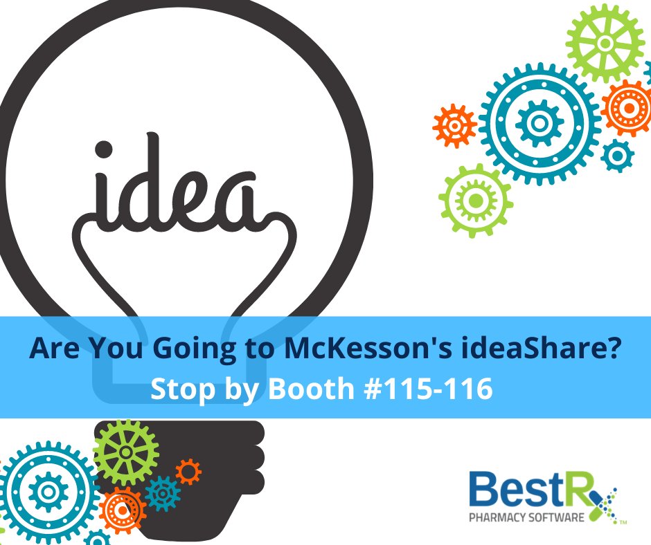 If you're headed to McKesson's #ideaShare in a few weeks, swing by booths 115 &amp; 116 and check out the latest features in our pharmacy management software. 

We can't wait to show you what we've been working on!

mckessonideashare.com