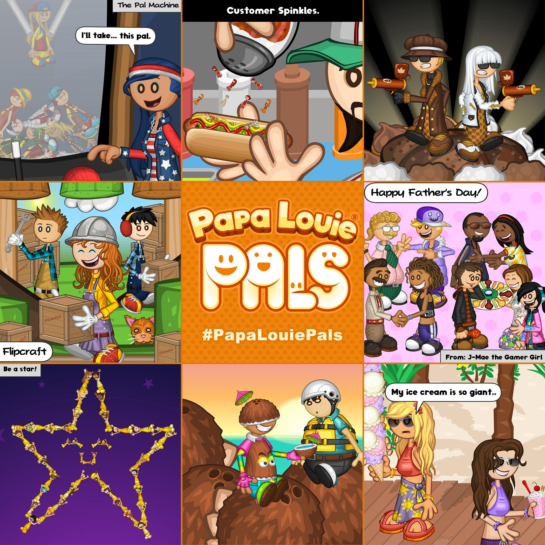 Flipline Studios on X: Papa Louie Pals: Scenes and a Preview!   #PapaLouiePals  / X