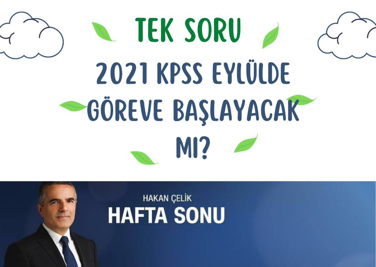 Aylardır süren bu bekleyiş yarın son bulmalıdır. 

#OzerYarinKPSS21eNetOl