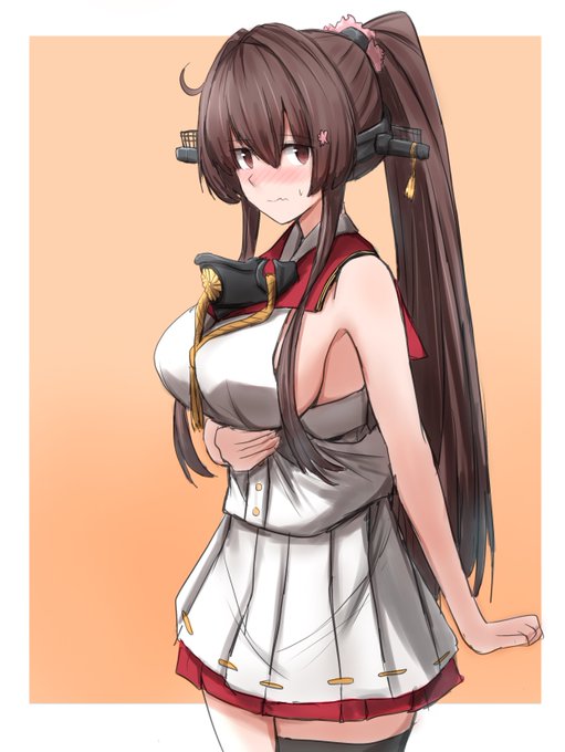 大和さんの横乳描きたかっただけ。 