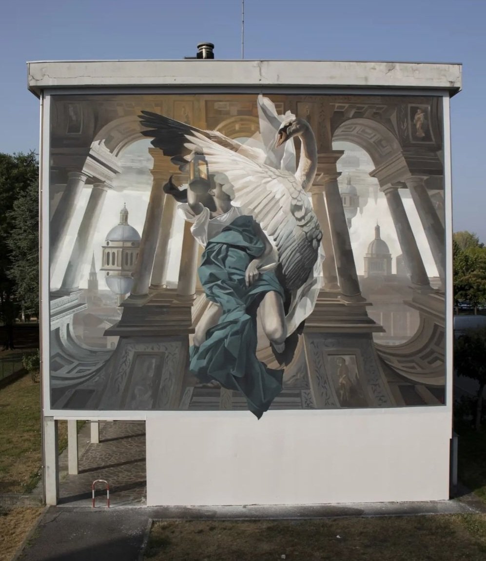 MolinaStreetArt's tweet photo. 'Psiche' by Italian Vesod for Without Frontiers in Mantova, Italy (2022) #vesod #withoutfrontiers #mantovastreetart #streetart #lamolinastreetart 📷 via artist https://t.co/hej2DPnsDX https://t.co/wdfzXOb2xc