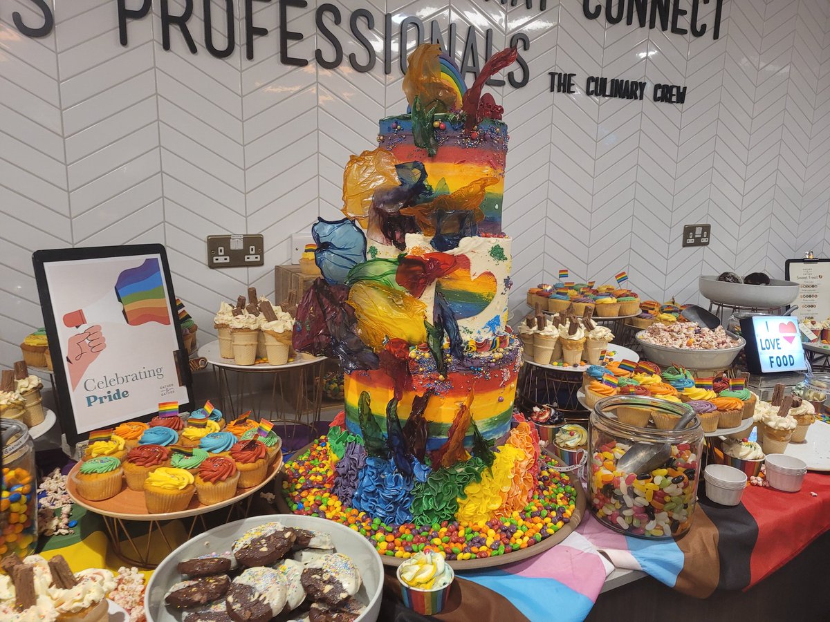 Bursting with #Pride at <a href="/LinkedIn/">LinkedIn</a> today! #PrideMonth #worklife