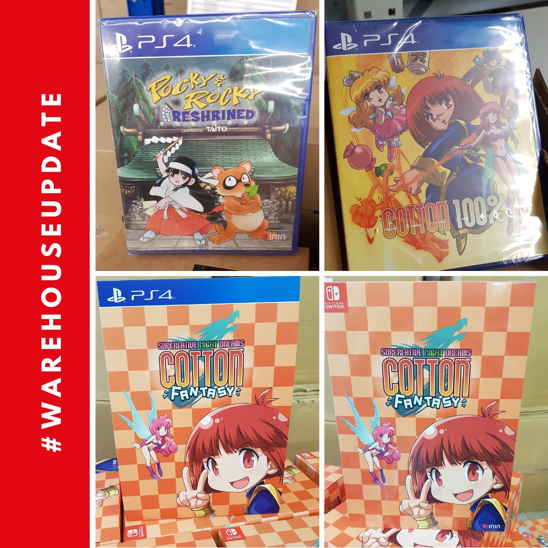 Cotton 100% Collector's Edition PS4 – Strictly Limited (800 Ex) + Carte Postale NEUF