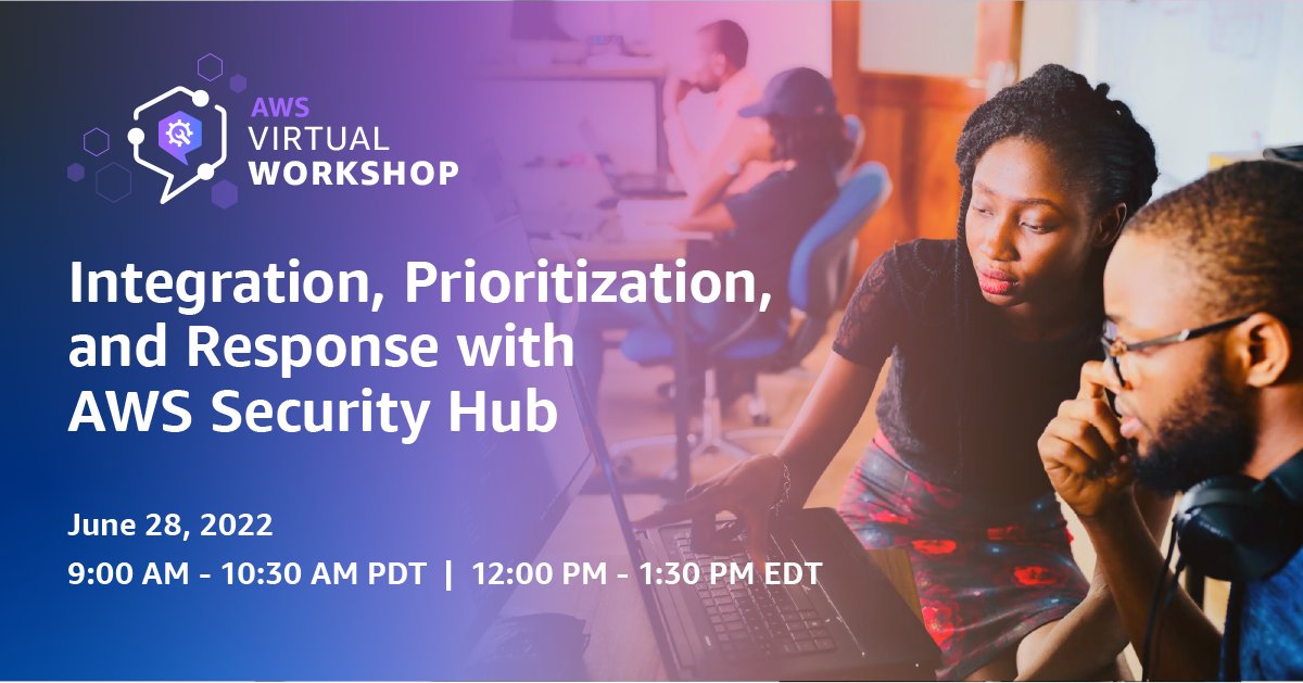 AWSSecurityInfo's tweet image. In the final episode of the Raise Your Security Posture hands-on series, dive into #AWSSecurityHub and learn how to import and analyze findings, and implement responses to improve your security posture.

Register now ⏩ go.aws/39dOUVZ