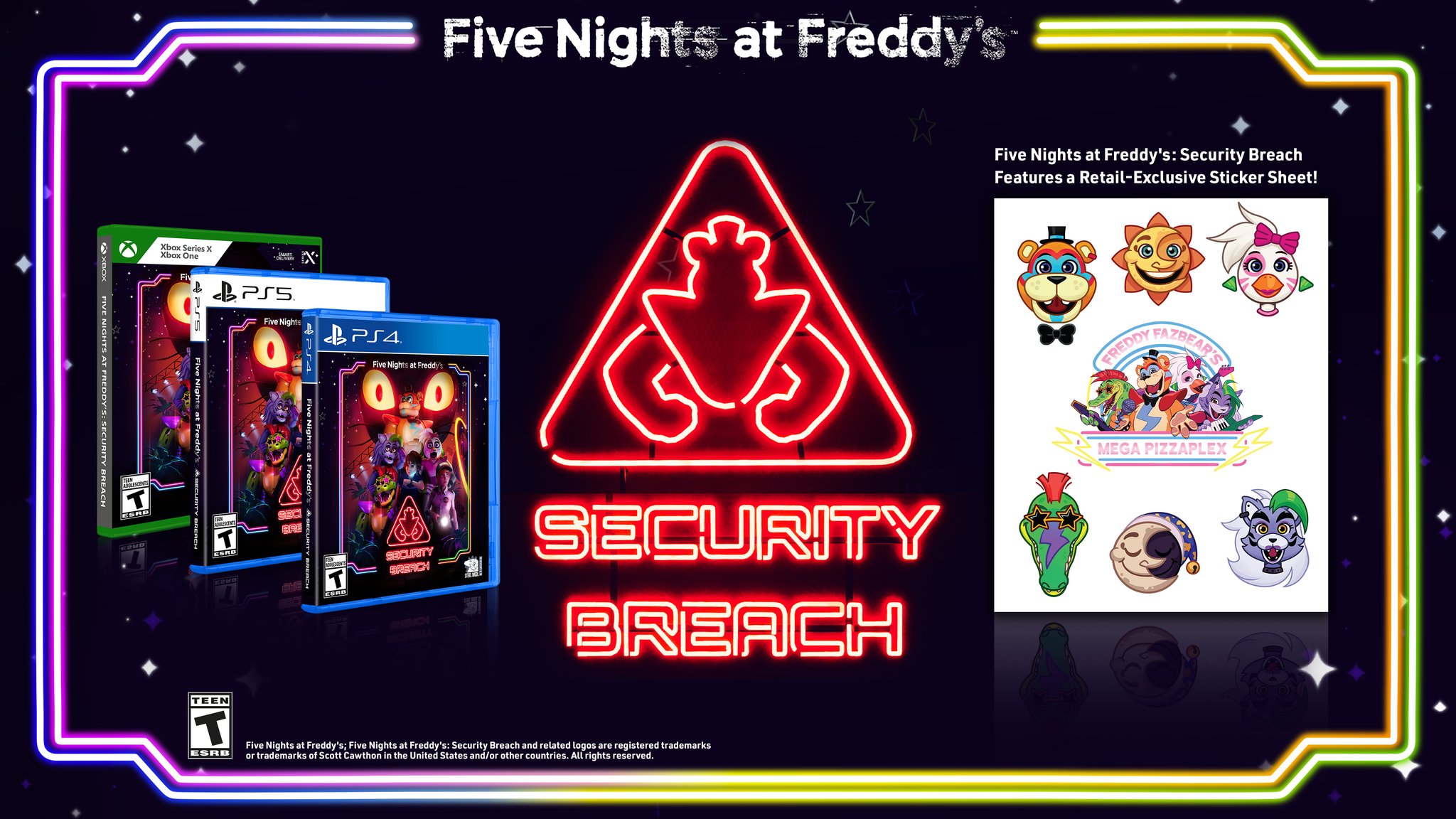 Five Nights at Freddy's Security Breach Xbox One, Series X - Game