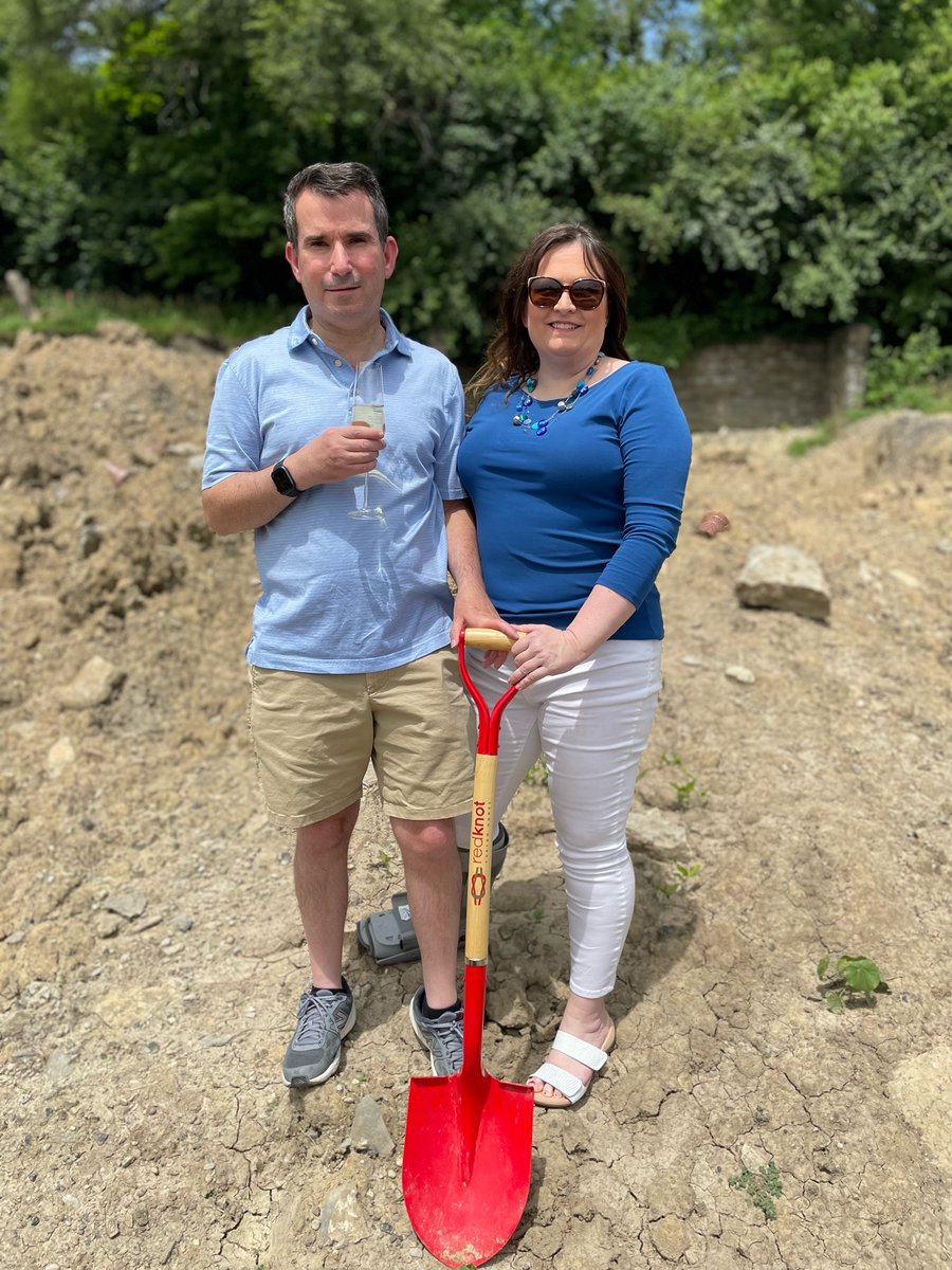 Congrats to Brian and Lisa who are rebuilding with Redknot! Out with the old and in with new on Walworth Ave! #newclients #customhomes #custombuilder #cincyrealestate