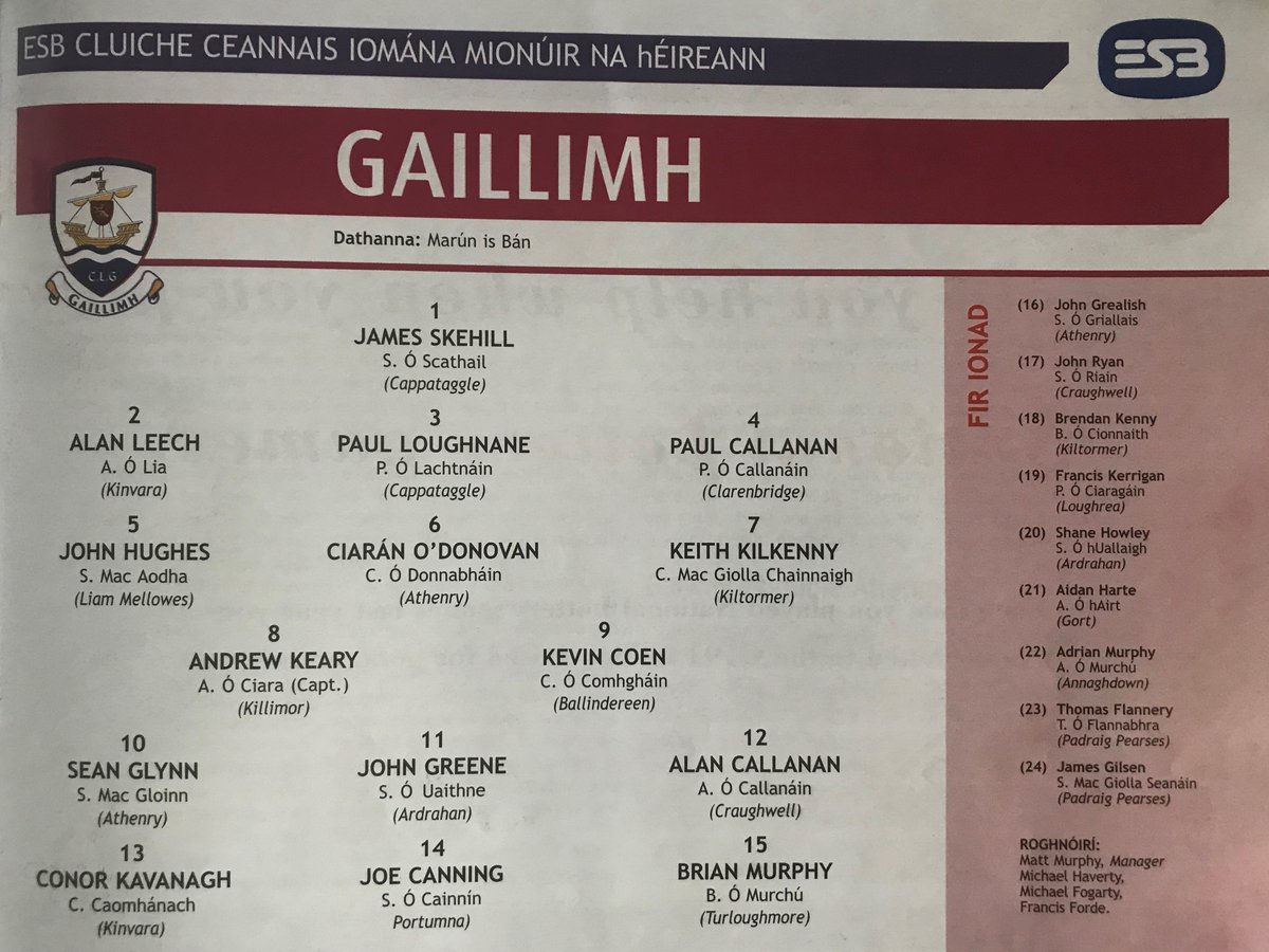 GAA Programmes tweet media