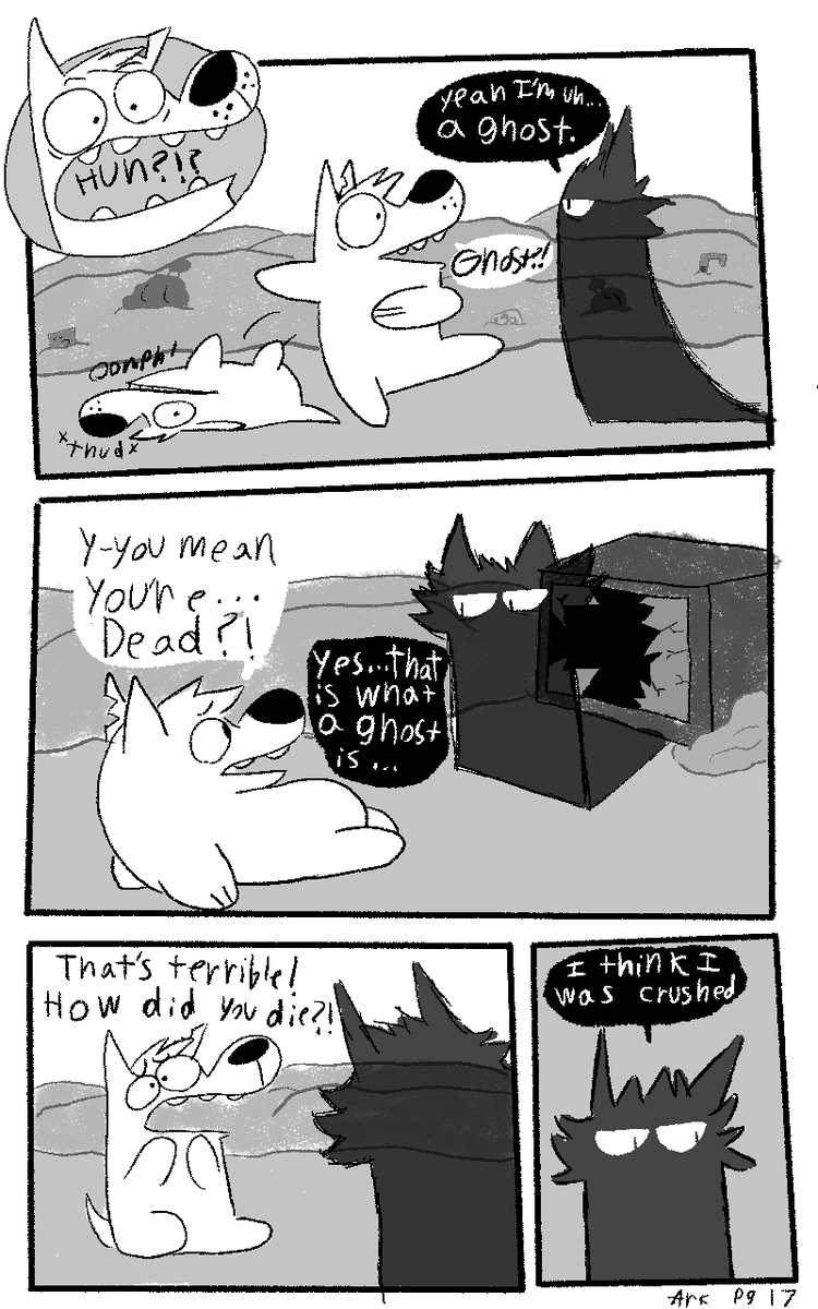 Bonehead_comic's tweet photo. Bonehead page 18!

See the full series here!
https://t.co/2tktgYDSzq https://t.co/Av7fWYOKep
