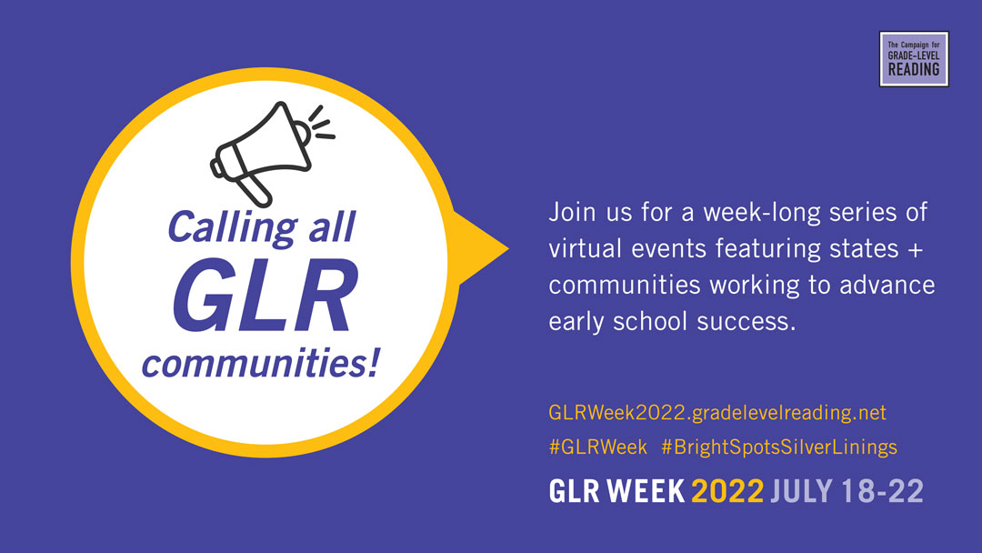 Learn, grow, connect! From July 18-22, #GLRWeek 2022 is a must-attend series of events for funders, coalition leading organizations + program partners—created by the CGLR community, for the CGLR community. Details ➡️ ow.ly/56Fm50JEQwV #BrightSpotsSilverLinings