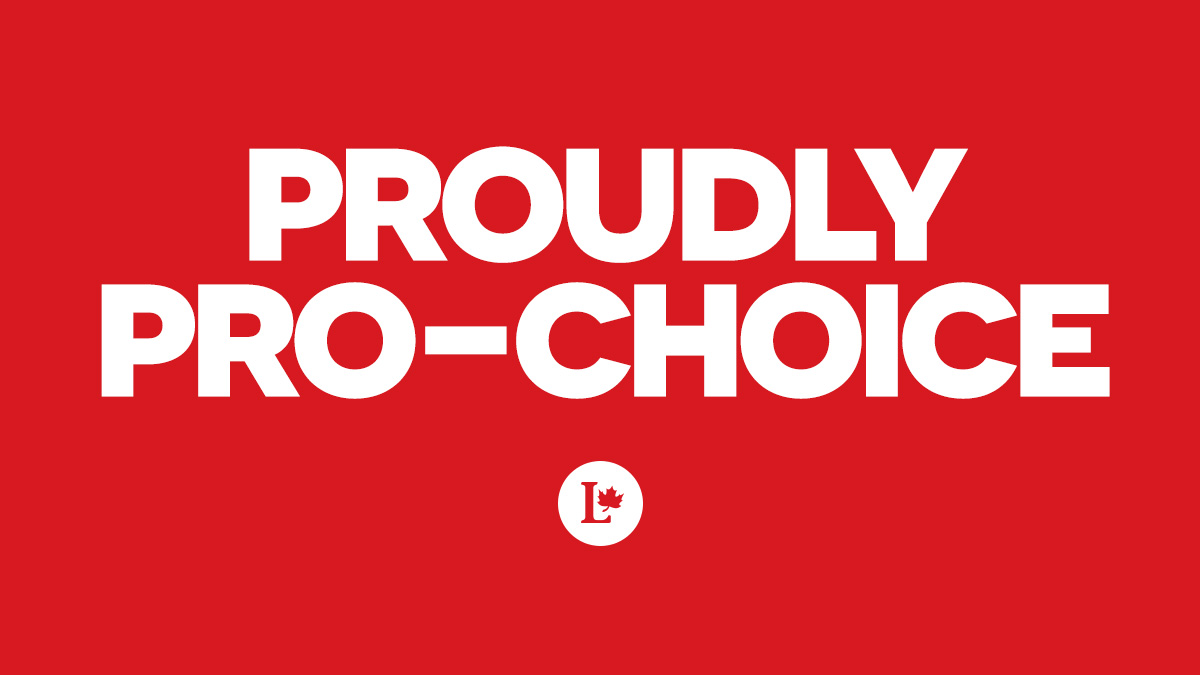 Women’s rights are human rights, and our Liberal team will always be proudly pro-choice.