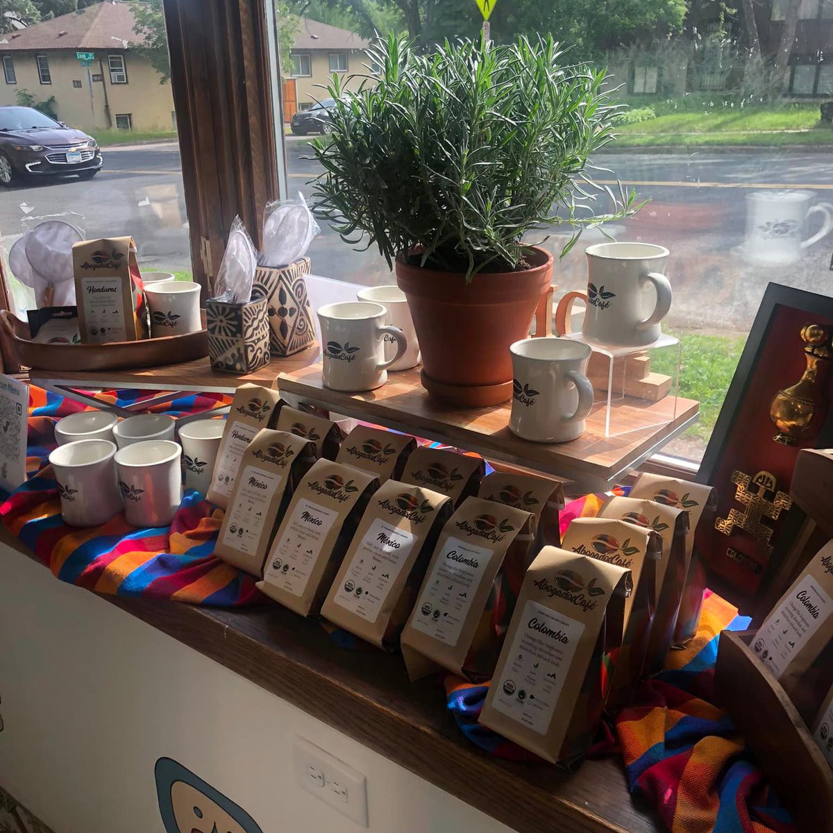 cityofsaintpaul's tweet photo. Congratulations to Abogados Café on their grand opening last week in the Como/North End area! Abogados is Minnesota’s first Latina-owned coffee shop. Grant funds from the City's STAR program helped this new locally-owned business with the purchase of their espresso machine. https://t.co/7sLdr7LseS