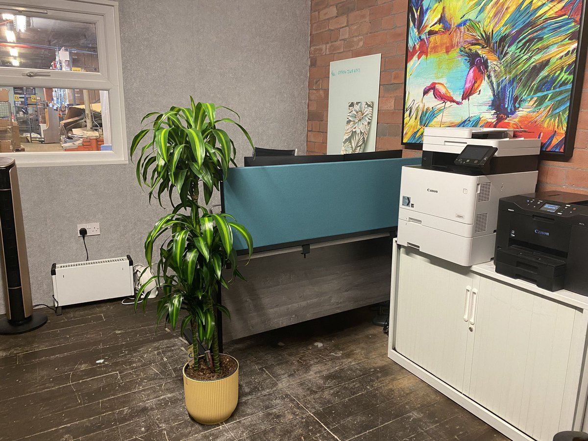 We are thrilled with our new desk panels from <a href="/Panelwarehouse/">Panelwarehouse.com</a>. The colour is great and the speedy turnaround was fantastic.