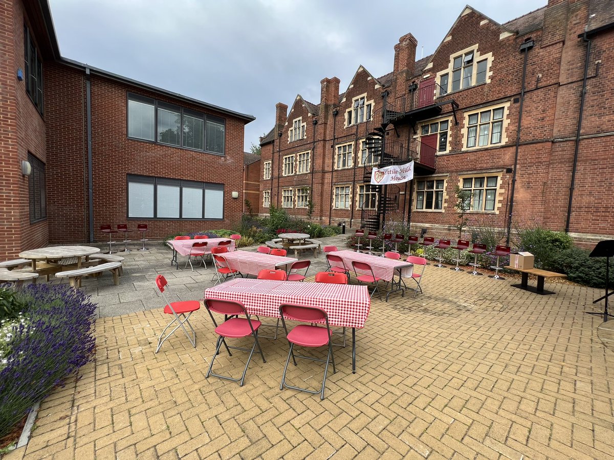 Getting things ready for the summer ball this evening #OHevents #summerparty #partytime