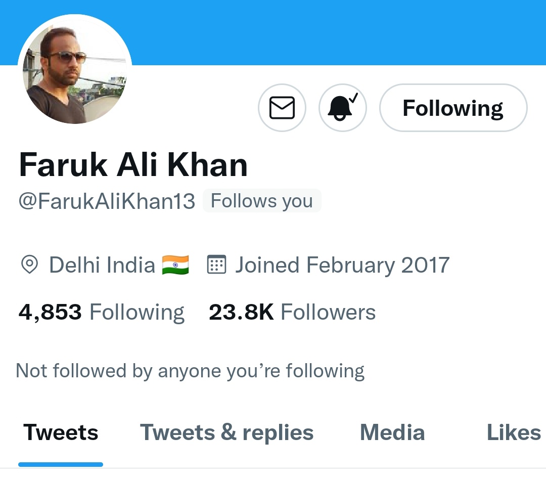 @FARUK_9800 @TwitterIndia @FarukAliKhan13 इस अकाउंट @FarukAliKhan13 को पुनर्स्थापित किया जाए।🙏
@TwitterSupport @TwitterIndia