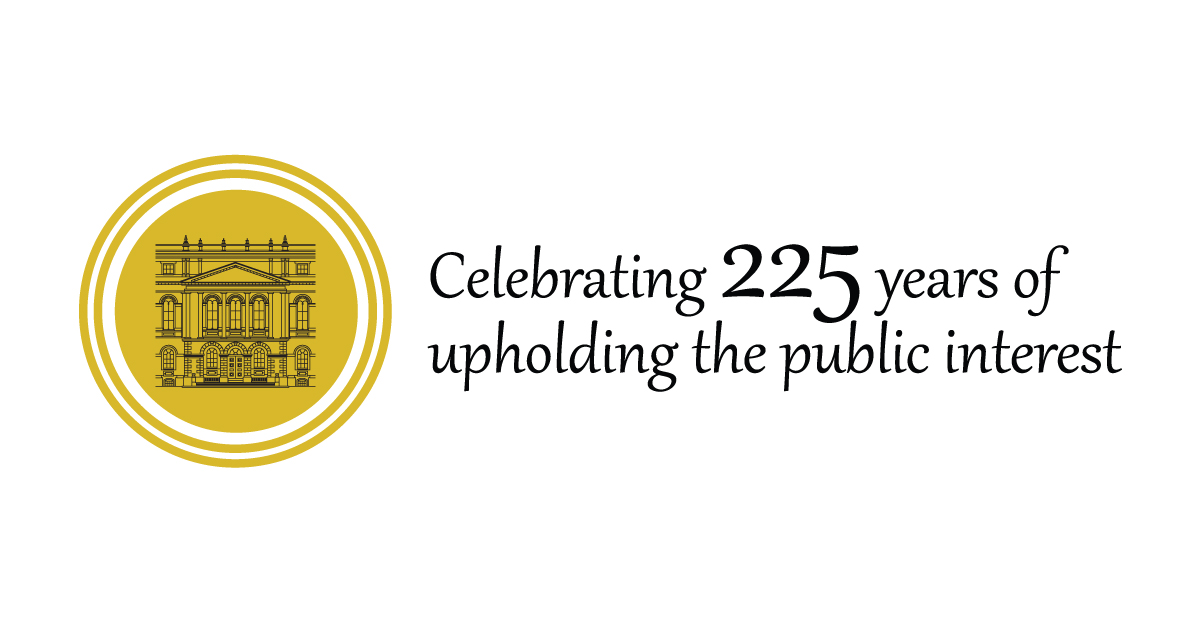 As we prepare to celebrate the <a href="/LawSocietyLSO/">Law Society of Ontario</a>’s 225th anniversary next month, I am also marking a personal milestone as my second term as Treasurer comes to an end. Read my blog post “The Law Society at 225: Celebrating our past, building our future”: lso.ca/gazette/blog/t…