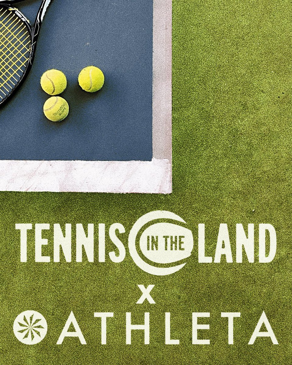 Our newest partner for Tennis in the Land 2022 is @Athleta!  We are so excited to promote the #PowerOfShe in downtown Cleveland this summer 🎾

#AthletaPartner #tennisintheland #tennis