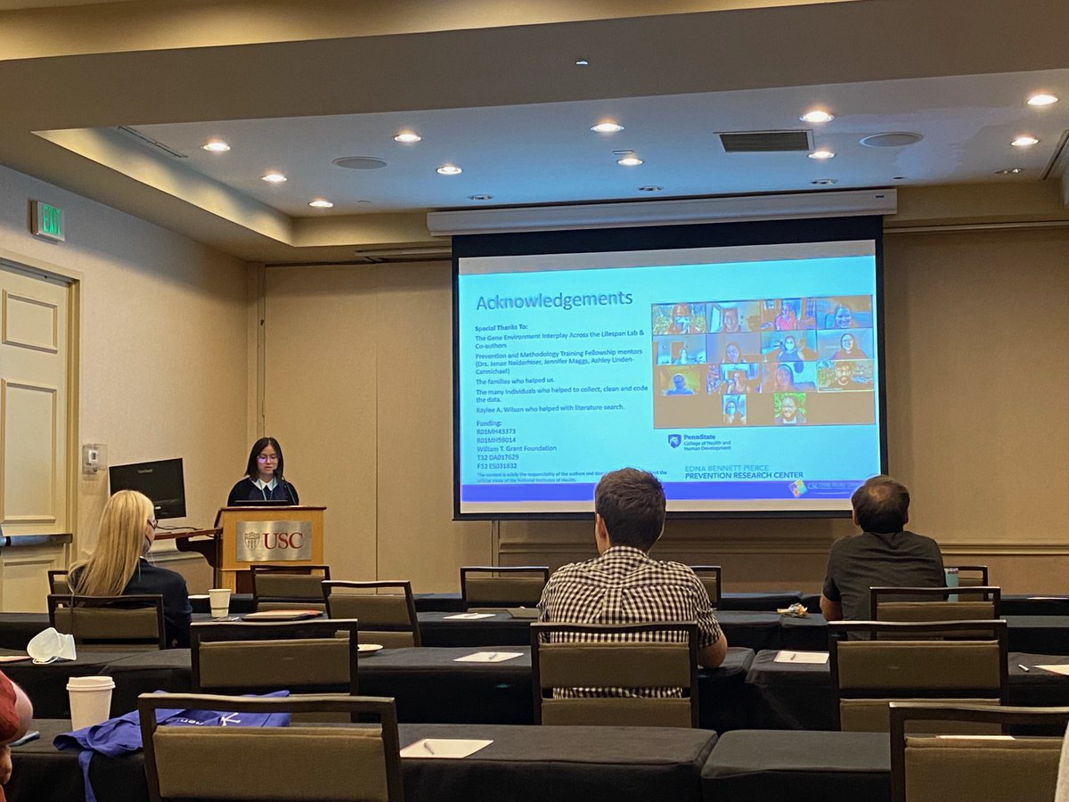 jmneiderhiser's tweet photo. Our students (and alumni &amp; GWU affiliates) are making their mark on ⁦@BehaviorGenetic⁩ #bga2023! Nice work! ⁦@DevBGLab⁩ ⁦@PSUPsychology⁩ ⁦@TongChen_PSU⁩ ⁦@amandaramos_23⁩ https://t.co/cej3mODBFb