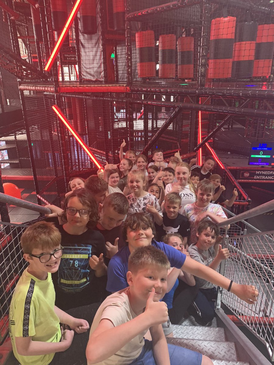ysgolbrynhedydd's tweet photo. #YBH6CJ WE ARE READY! #ninjatag https://t.co/p7ZFcWgVES