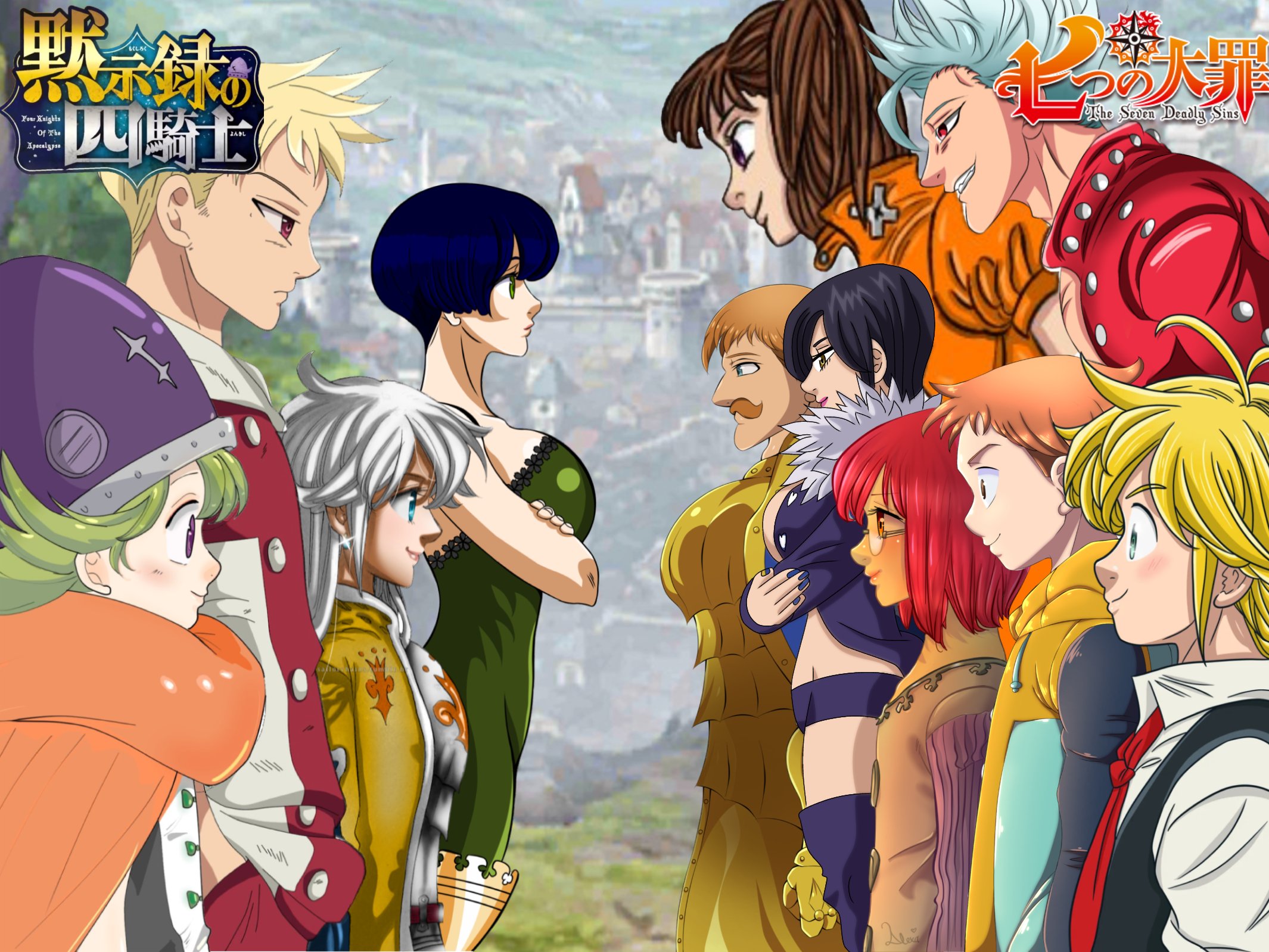 Nanatsu no Taizai revela sequência 'Four Knights of the Apocalypse