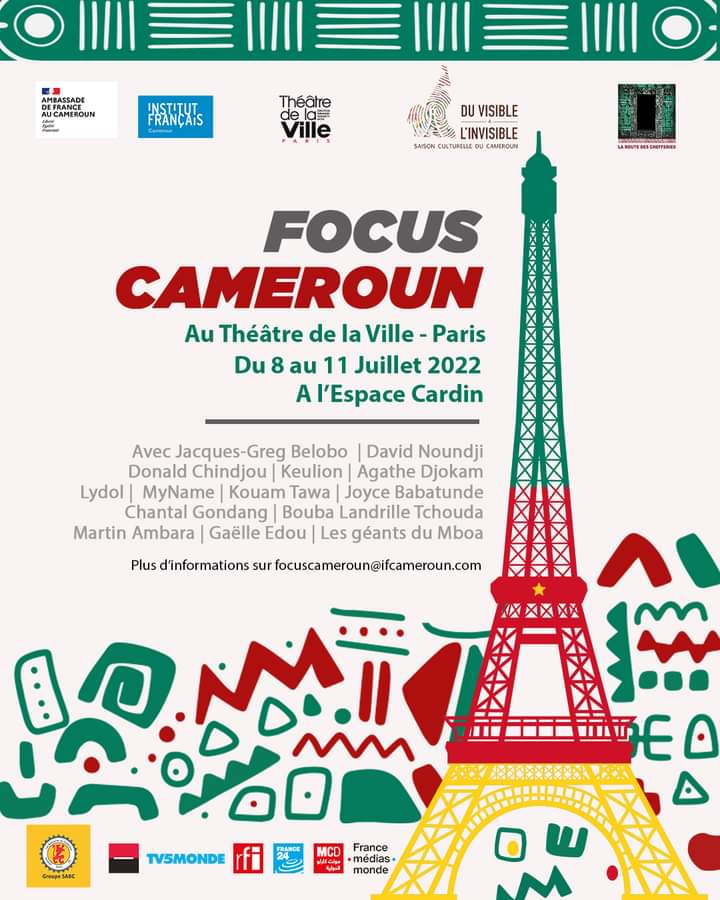 Lancement ce jour autour d'une conférence de presse tenue a la salle de conférence de l'Institut français de Yaoundé de la semaine culturelle camerounaise à paris qui s'ouvre du 8 au 11 juillet prochain au  théâtre de la ville de paris