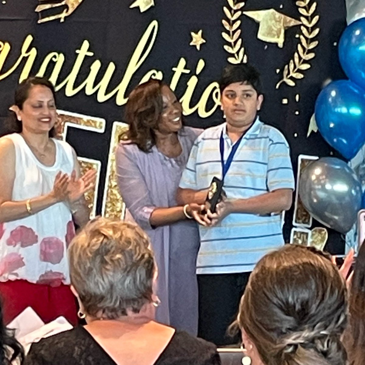 ClareMount16's tweet photo. Our Spirit Award winner @strichard_tcdsb …so proud! https://t.co/2WYlvehJGf