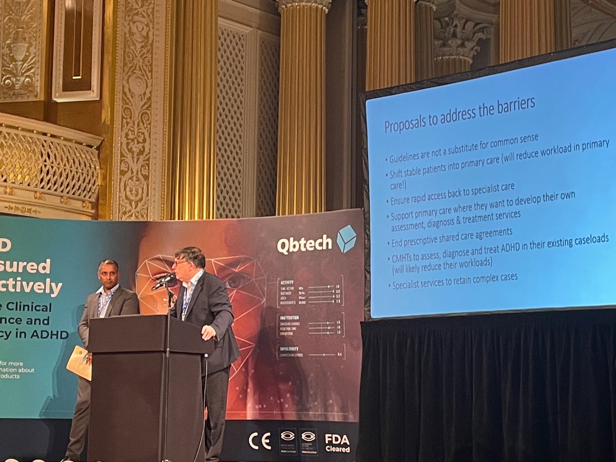 Dr. Kuben Naidoo and Dr. Pete Mason talking about the need &amp; opportunities for change in adult ADHD care. Sharing a great example of the Wirral LEAP model with Dr. Christopher Pritchard (GP) from the Sunlight Group practice in the Wirral. 

#NDconference2022