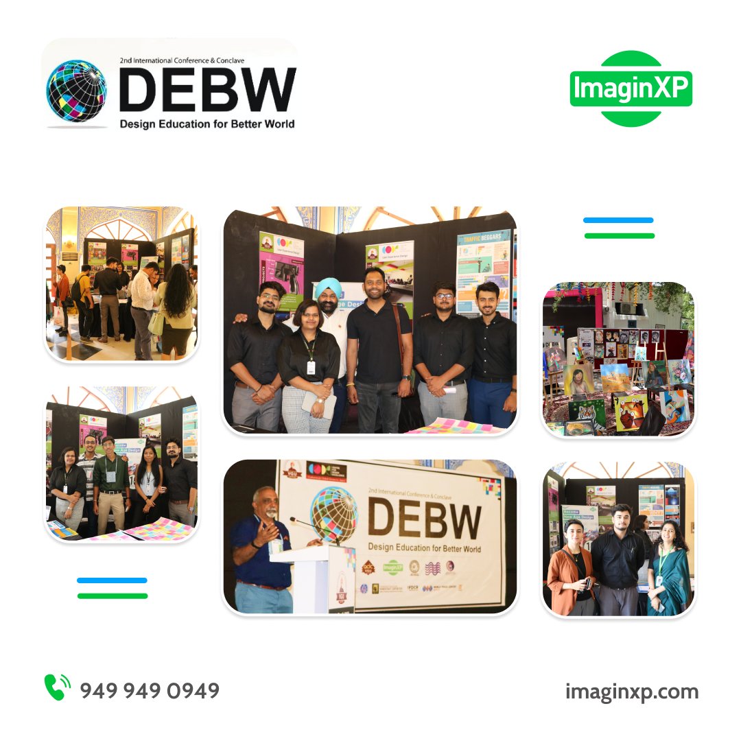 imaginXP's tweet photo. With a dream of taking Design Innovation forward, VGU organized the 2nd International Conference and Conclave, DEBW Event at Diggi Palace, Jaipur in collaboration with ImaginXP.

#imaginxp #vgu #event #debw #designstudy #designinnovation #DEBW2022 #acicvgu #jaipur https://t.co/cCvsd9sEZk