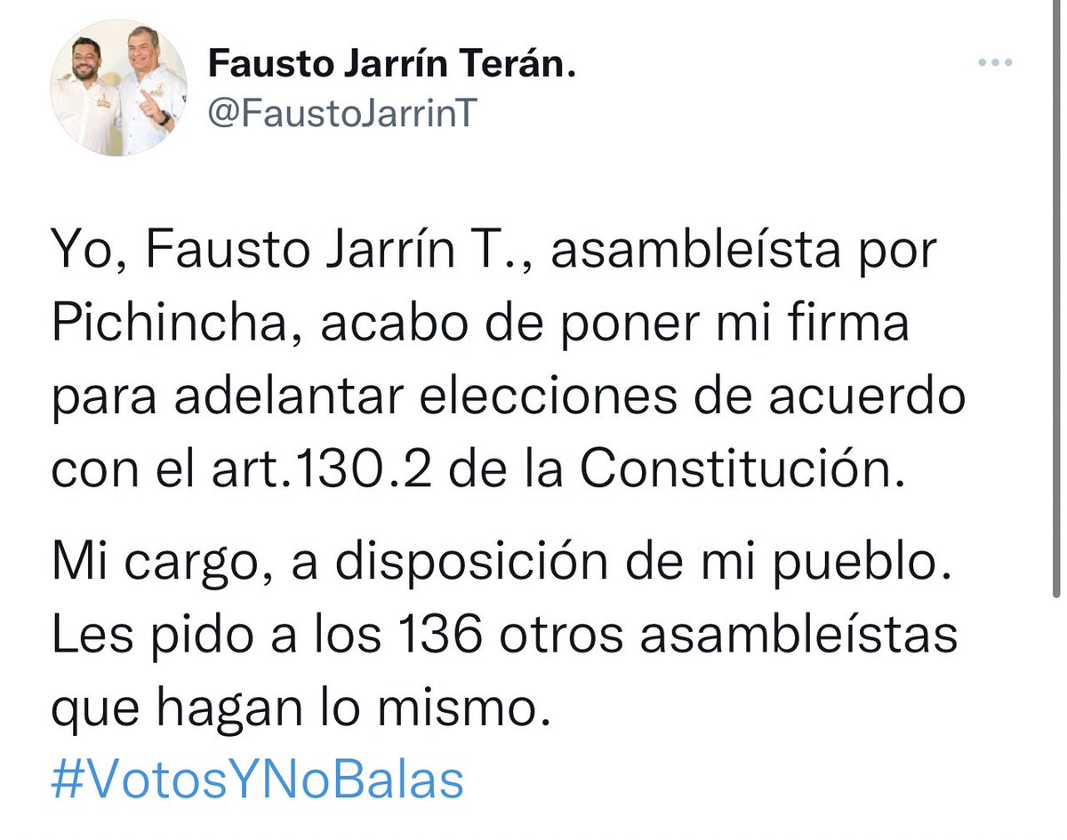 dayannamonroy's tweet photo. ▶️ Asambleísta de UNES están dispuestos a llamar al Art. 130.2 por “grave crisis y conmoción interna”. https://t.co/hTjy4z5qks