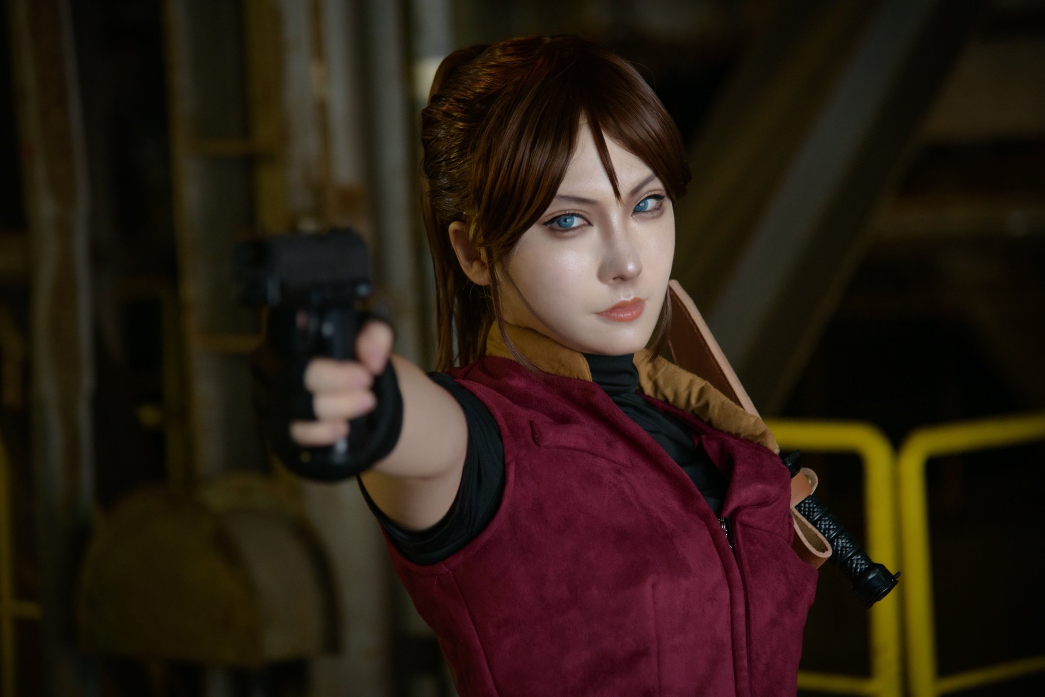 バイオハザード2 クレア・レッドフィールド & ゾンビ・コップ 本日限定値下げ Nauts x DAMTOYS『バイオハザード RE:2』クレアの1/6