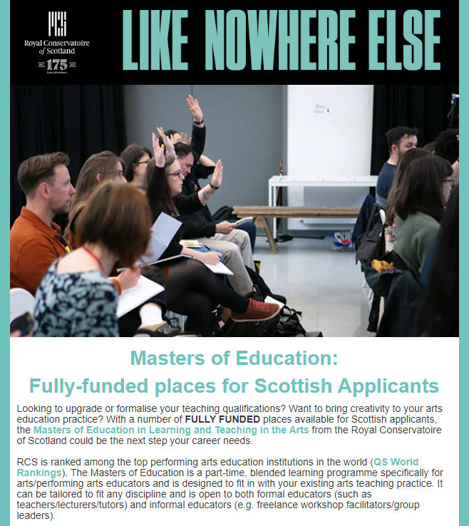 RCS pgLT in the Arts tweet media